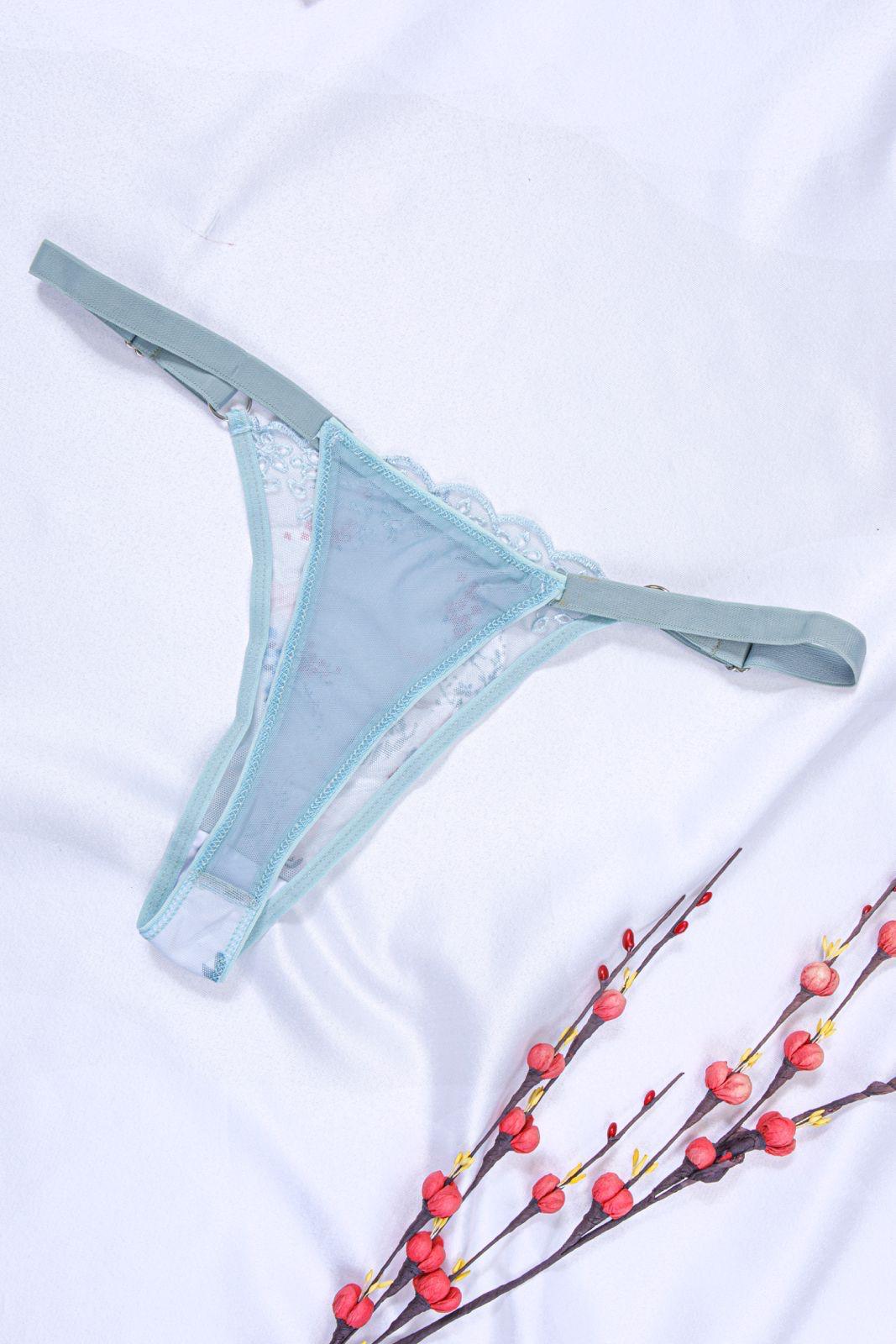 Pastel Garden Bralet Takım