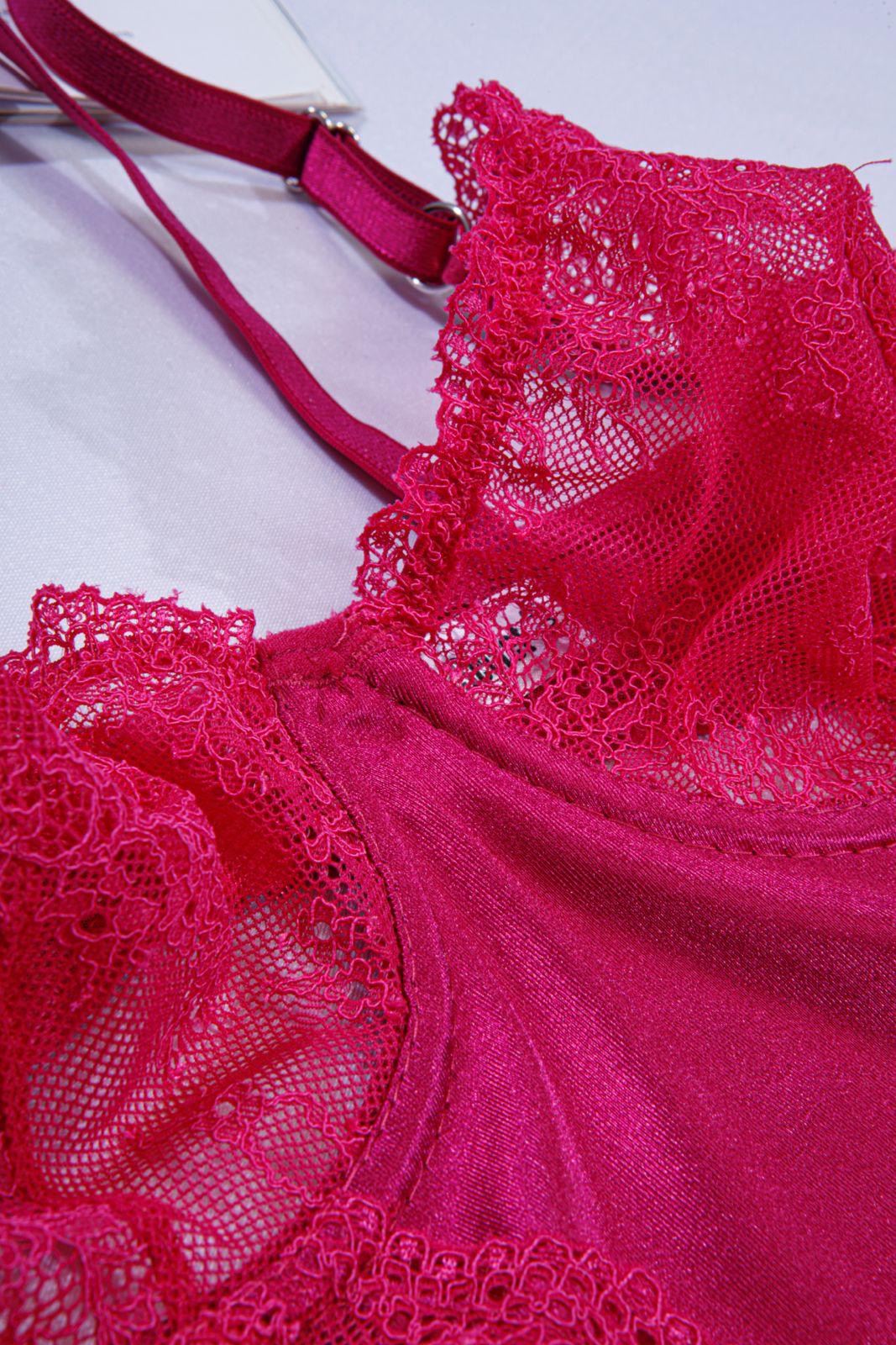 Pink Poison Fuşya Bodysuit